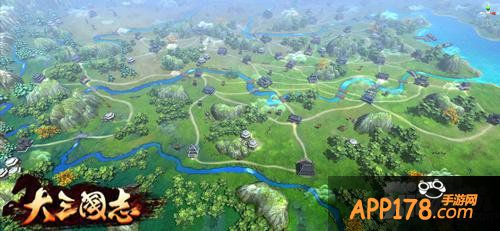 《大三国志》手游最强交互曝光 大地图行军作战
