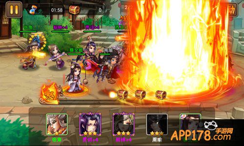 逆袭小case 《三国之乱舞》暴击型武将一览