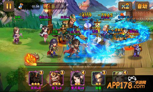 扫荡三国大小战役 《三国之乱舞》推图最佳阵容揭秘