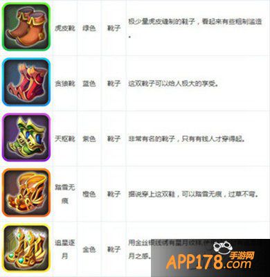 大话西游手游1-50级装备大全 酷炫到爆