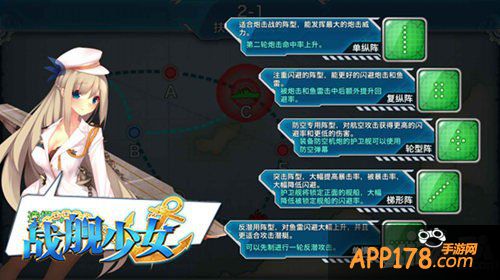 战舰少女阵型系统