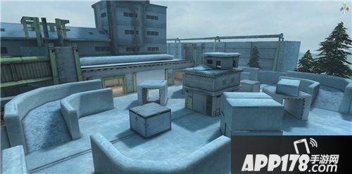 全民突击5V5自由移动雪地地图