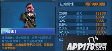全民突击小师妹