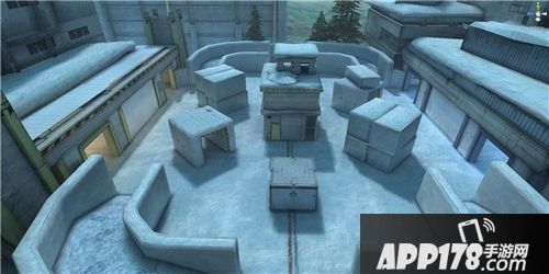 全民突击5V5自由移动雪地地图