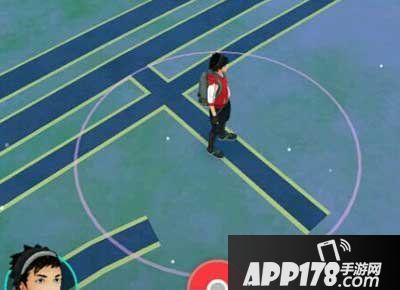 pokemongo地图蓝色方块