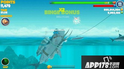 饥饿的鲨鱼进化怎么得高分