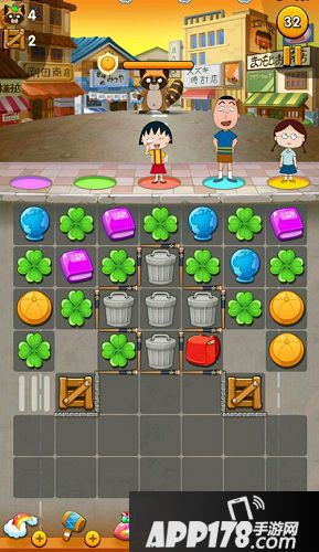 樱桃小丸子手游木箱怎么打