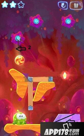 割绳子魔法魔法森林第十关三星攻略