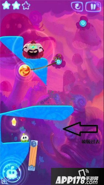 割绳子魔法2-8怎么过