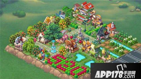 全民小镇桃心湖布局