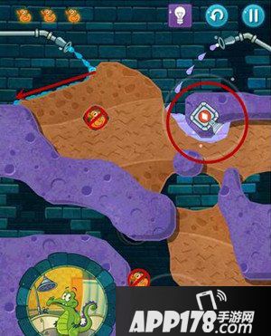 鳄鱼小顽皮爱洗澡2下水道关卡12挑战模式二攻略