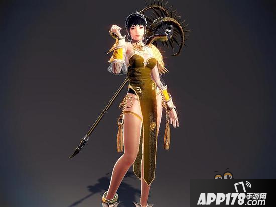 洛奇英雄传永恒伊菲妹子套装 黄金碧莲套装展示