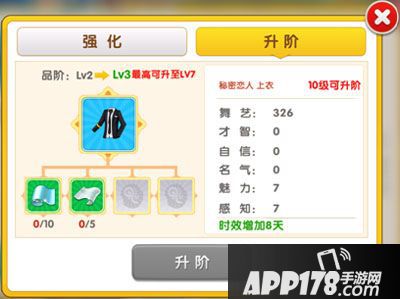 梦幻恋舞服饰如何升阶