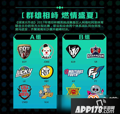 《球球大作战》塔坦杯精英挑战赛 点燃夏日狂欢盛宴