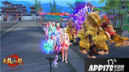 《天龙八部手游》首届帮花诞生 山东武则天的江湖记忆