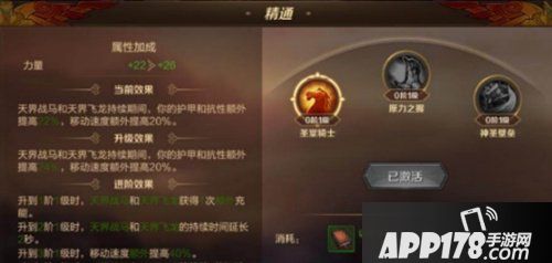 万王之王3d圣堂武士精通是什么 圣堂武士精通推荐