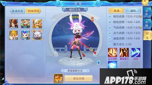 菲狐倚天情缘灵宠怎么培养