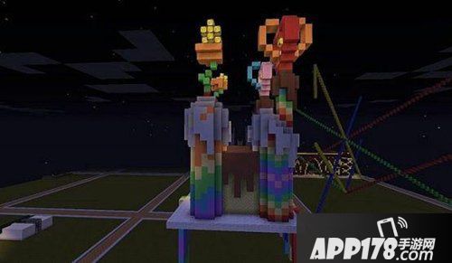 我的世界彩虹欣赏作品合集