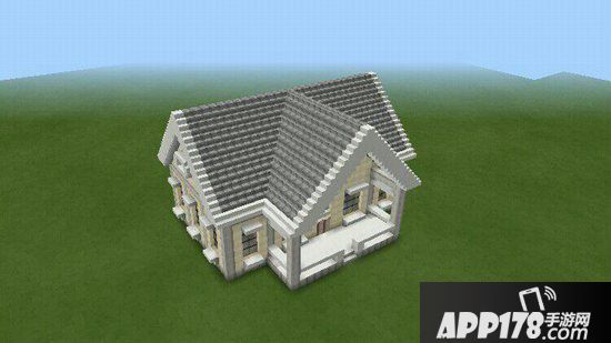 我的世界欧式简约房屋建造步骤拆解