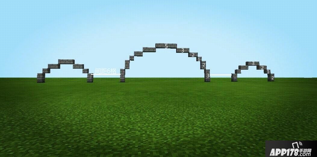 我的世界古代三孔桥教程 古代三孔桥怎么做