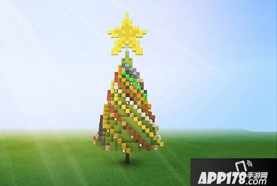 我的世界圣诞树教程 圣诞树怎么做