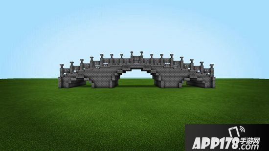 我的世界古代三孔桥教程 古代三孔桥怎么做
