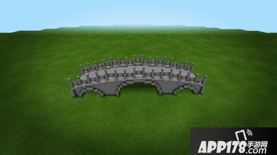我的世界古代三孔桥教程 古代三孔桥怎么做