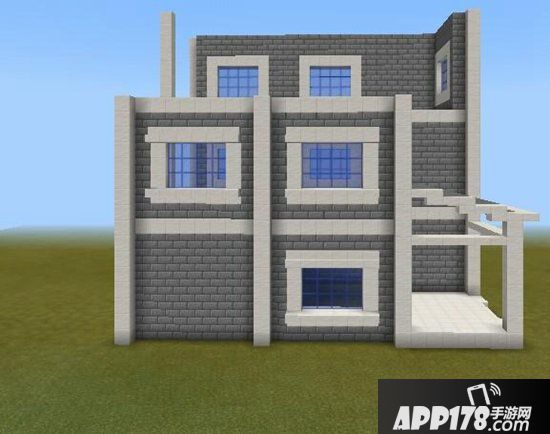 我的世界平房别墅教程 平房别墅怎么做
