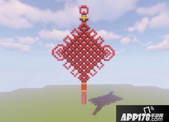 我的世界中国结教程 中国结怎么做