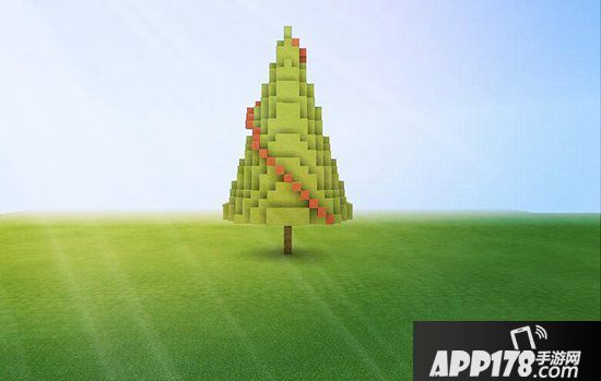 我的世界圣诞树教程 圣诞树怎么做