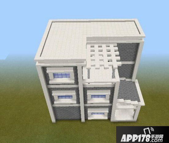 我的世界平房别墅教程 平房别墅怎么做