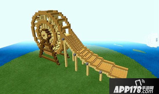 我的世界水车建筑建造方法 水车怎么做