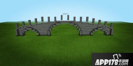 我的世界古代三孔桥教程 古代三孔桥怎么做