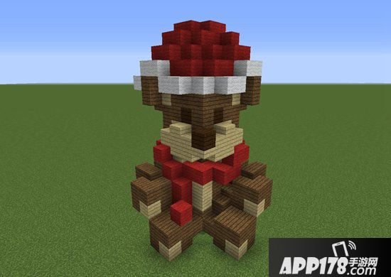 我的世界圣诞泰迪教程 圣诞泰迪怎么做