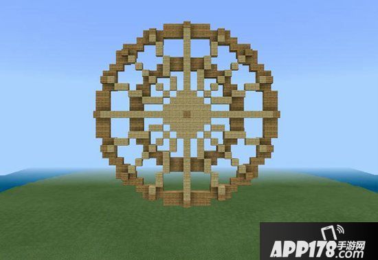 我的世界水车建筑建造方法 水车怎么做