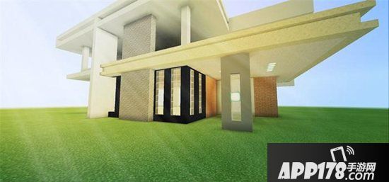 我的世界白水泥别墅教程 白水泥别墅怎么做
