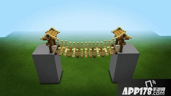 我的世界高空吊桥教程 高空吊桥怎么做