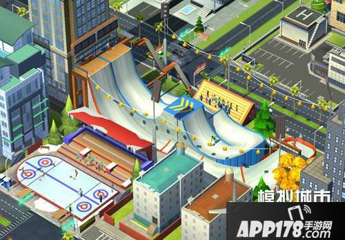 《模拟城市：我是市长》打造你的冬季速滑赛场