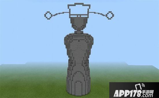 我的世界财神爷雕塑教程 财神爷雕塑怎么做