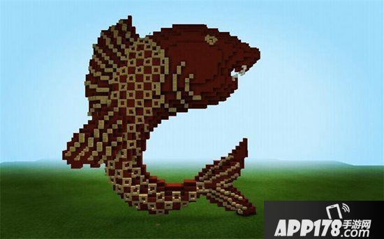 我的世界年年有鱼雕刻教程 年年有鱼雕塑怎么做