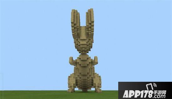 我的世界鼠年雕塑教程 老鼠雕塑怎么做