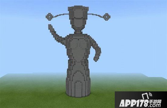 我的世界财神爷雕塑教程 财神爷雕塑怎么做