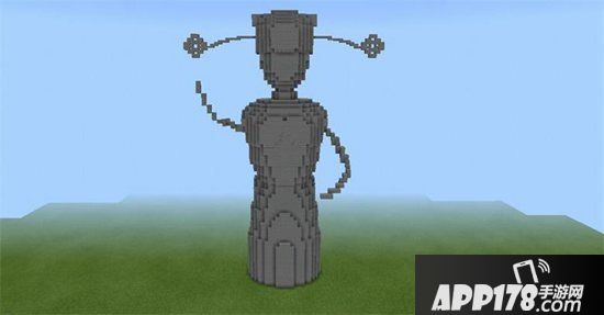 我的世界财神爷雕塑教程 财神爷雕塑怎么做