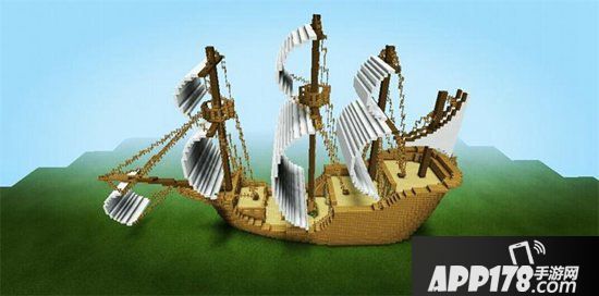 我的世界帆船制作教学 帆船怎么做