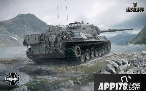这才是天生猎手《坦克世界》Leopard 1暗影突袭