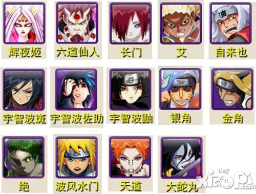 忍者百分百限时神忍有什么