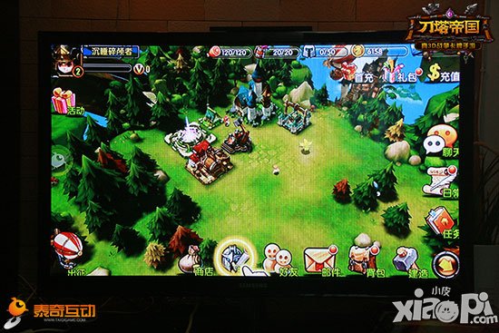 手游可以这样玩 《刀塔帝国》大屏玩法攻略