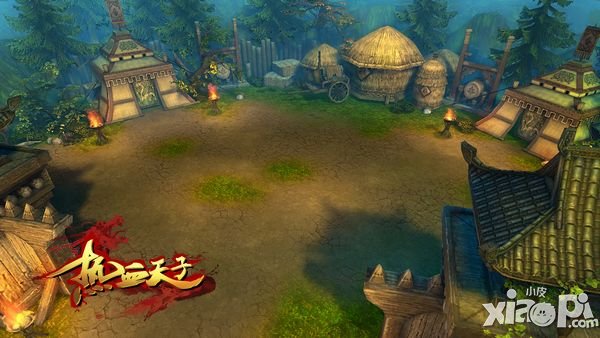 4K端游超清画质 《热血天子》打造3D热血国战