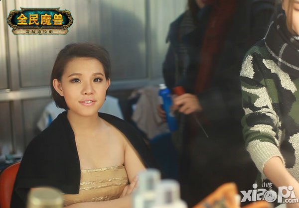 《全民魔兽》微电影即将上线 谢依霖性感造型秀演技