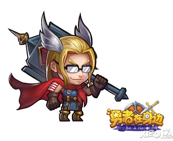 《勇者在身边》原画曝光 名人乱斗引热潮